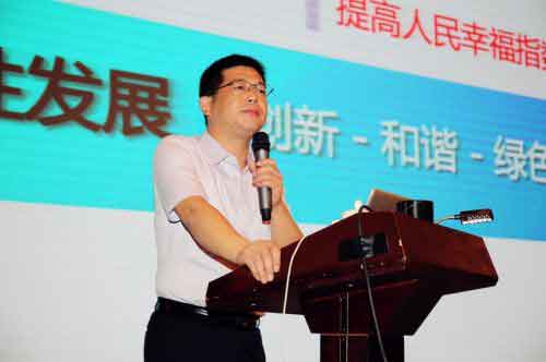 九牧董事長(cháng)林孝發(fā)演講