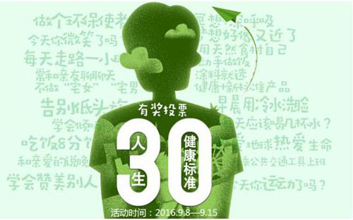 三棵樹(shù)“人生30健康+新標準”首波結束成功吸睛