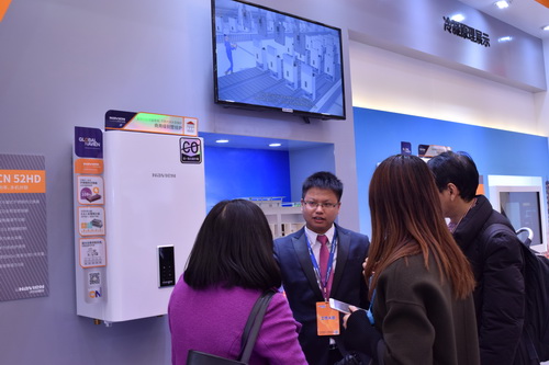 大放光彩！慶東納碧安攜多款壁掛爐新品現身AWE2018