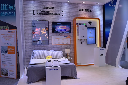 大放光彩！慶東納碧安攜多款壁掛爐新品現身AWE2018