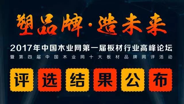 鵬鴻實(shí)力再獲肯定，蟬聯(lián)木業(yè)網(wǎng)2017年度“生態(tài)板十大品牌”