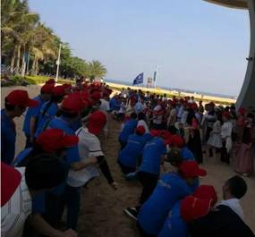 共創(chuàng  )企業(yè)輝煌 記艾瑞科壁掛爐團隊2018海陵島踏青之旅