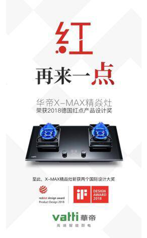 品牌榮譽(yù)|華帝獲“智能先鋒”&“時(shí)尚先鋒”雙大獎