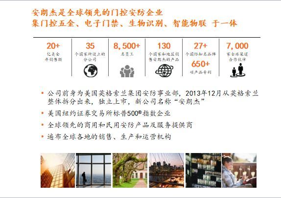 品牌發(fā)展|安朗杰：提升安全性能 助力智能門(mén)鎖行穩致遠
