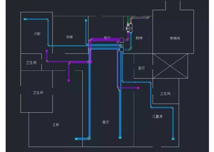 品牌案例|博樂(lè )新風(fēng)：160㎡的平層可以這樣裝新風(fēng)系統