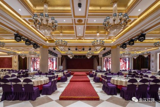 品牌案例|金漢燈飾助力十堰四季來(lái)福飯店造就好設計典范