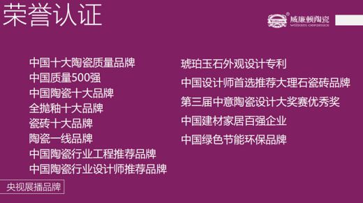 威廉頓陶瓷小知識︱學(xué)會(huì )這四種方法，你就是“磚”家