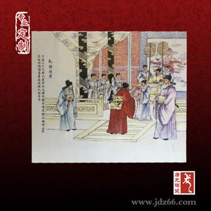 品牌案例|濰坊青州古城馮氏紀念館定做陶瓷瓷板壁畫(huà)