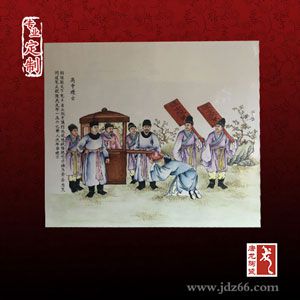 品牌案例|濰坊青州古城馮氏紀念館定做陶瓷瓷板壁畫(huà)