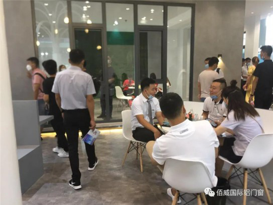 佰威國際門窗驚艷亮相廣州建博會，獲得無數點贊