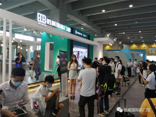 佰威國際門窗驚艷亮相廣州建博會，獲得無數點贊