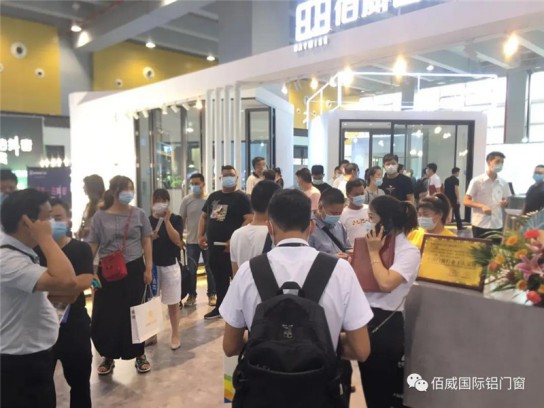 佰威國際門窗驚艷亮相廣州建博會，獲得無數點贊