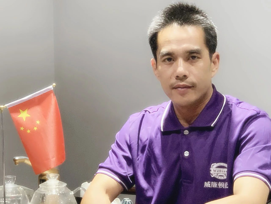 明星人物專(zhuān)訪(fǎng) | 敢拼敢闖·雷厲風(fēng)行 ——威廉頓陶瓷杭州徐賢程