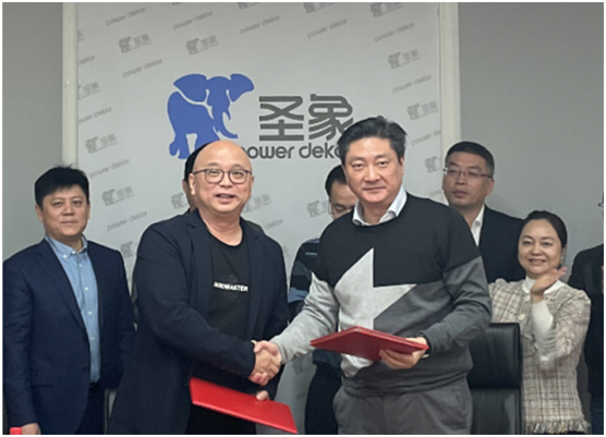 圣象集團董事長(cháng)率高管蒞臨創(chuàng  )意玩家 參觀(guān)交流共促發(fā)展!