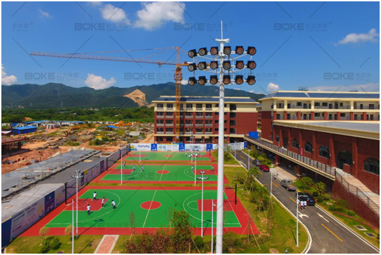 照亮運動(dòng)風(fēng)采 柏克體育肇慶華南師范大學(xué)附屬學(xué)校體育場(chǎng)照明項目